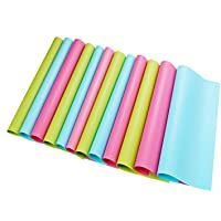 moinkerin 12 Piezas Alfombrillas de Refrigerador Alfombrillas Nevera Protector Cajones Cocina para Cocina- Frigorífico…